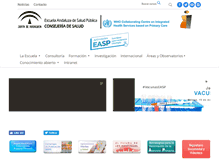 Tablet Screenshot of easp.es